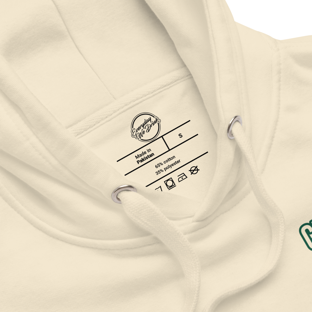 CHEERS KANPAI SALUD HOODIE | CAFE LATTE