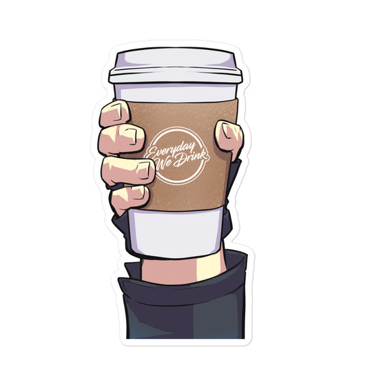 Hot Coffee Sticker