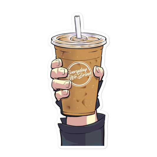 Iced Coffee Sticker